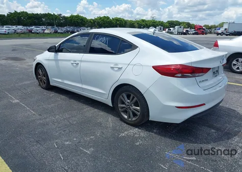 2017 Hyundai Elantra Value Edition из США, поврежденный, VIN 5NPD84LF4HH143596